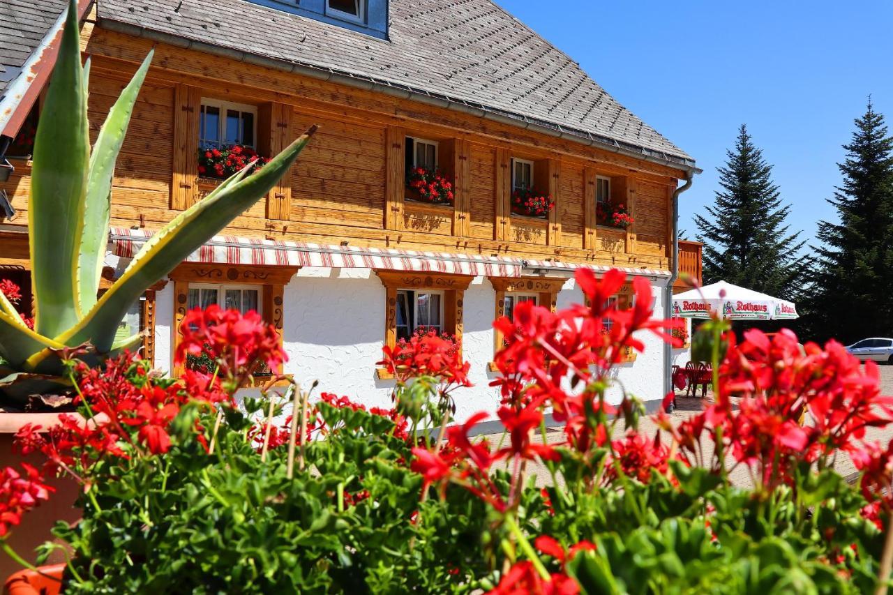 Höhenpension Glashütte Bed&Breakfast Frühstückspension Hotel GARNI Bonndorf im Schwarzwald Exterior foto