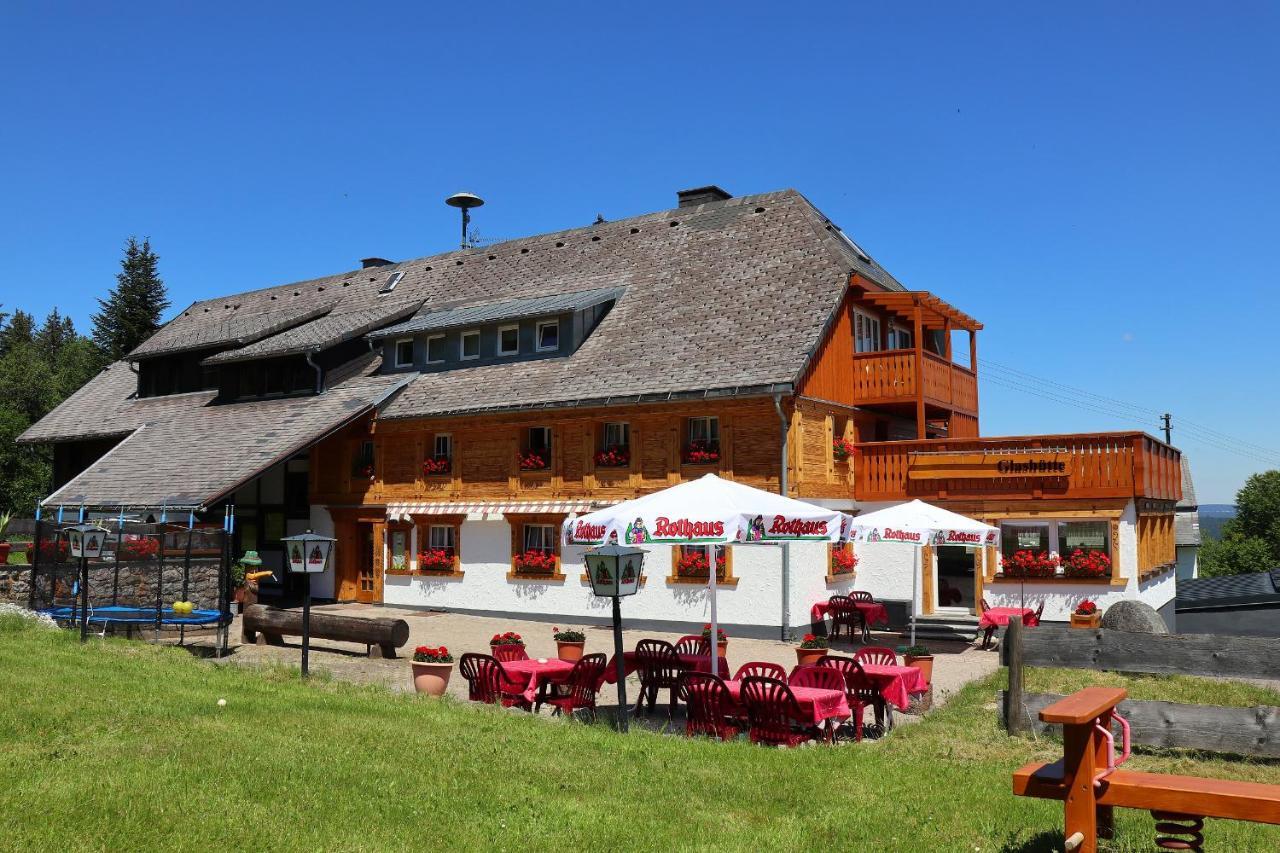 Höhenpension Glashütte Bed&Breakfast Frühstückspension Hotel GARNI Bonndorf im Schwarzwald Exterior foto